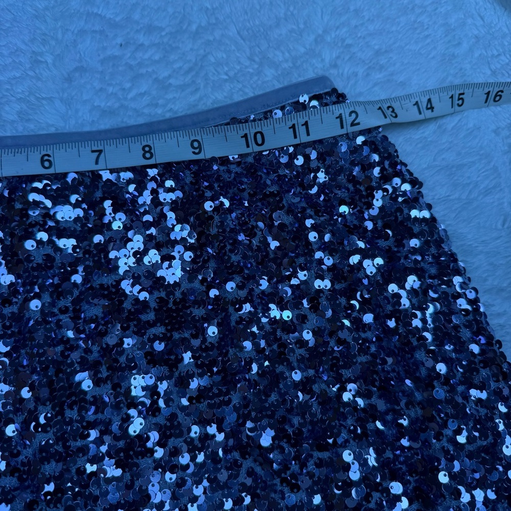 Anthropologie Sequin midi Skirt - Picture 7 of 8